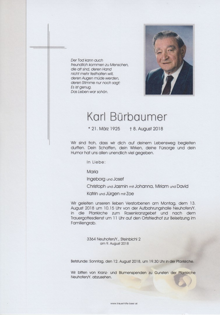 Parte Karl Bürbaumer
