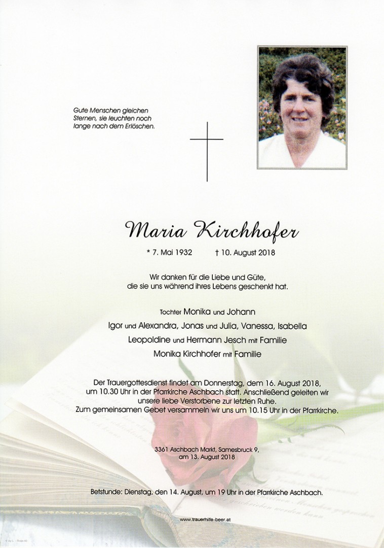 Parte Maria Kirchhofer