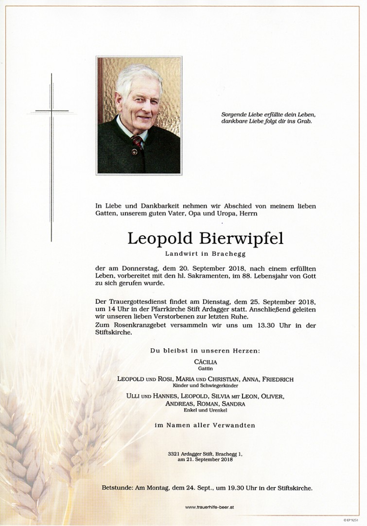 Parte Leopold Bierwipfel