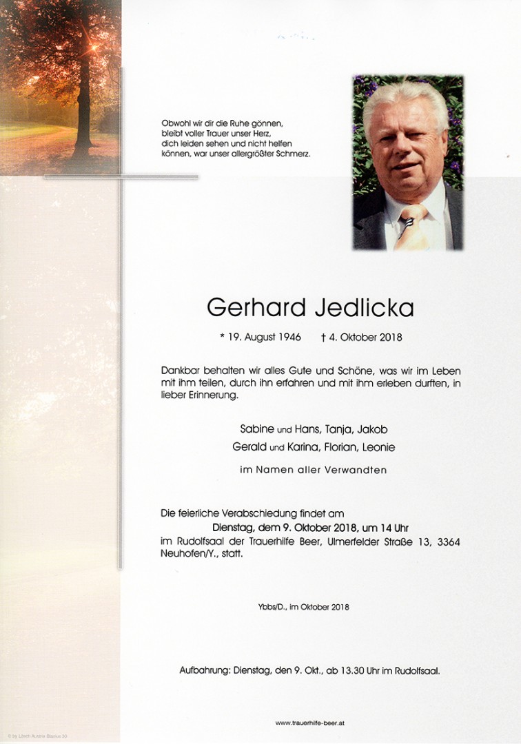 Parte Gerhard Jedlicka