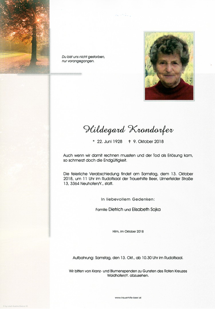 Parte Hildegard Krondorfer