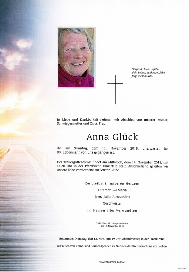 Parte Anna Glück