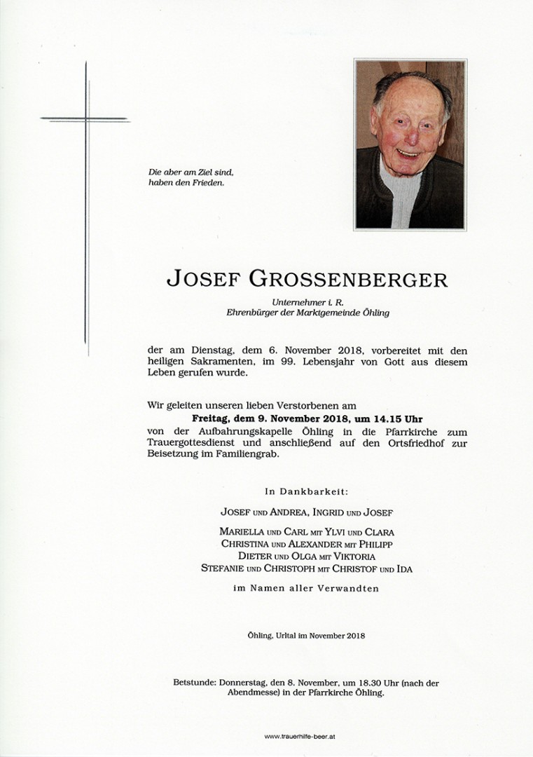 Parte Josef Grossenberger