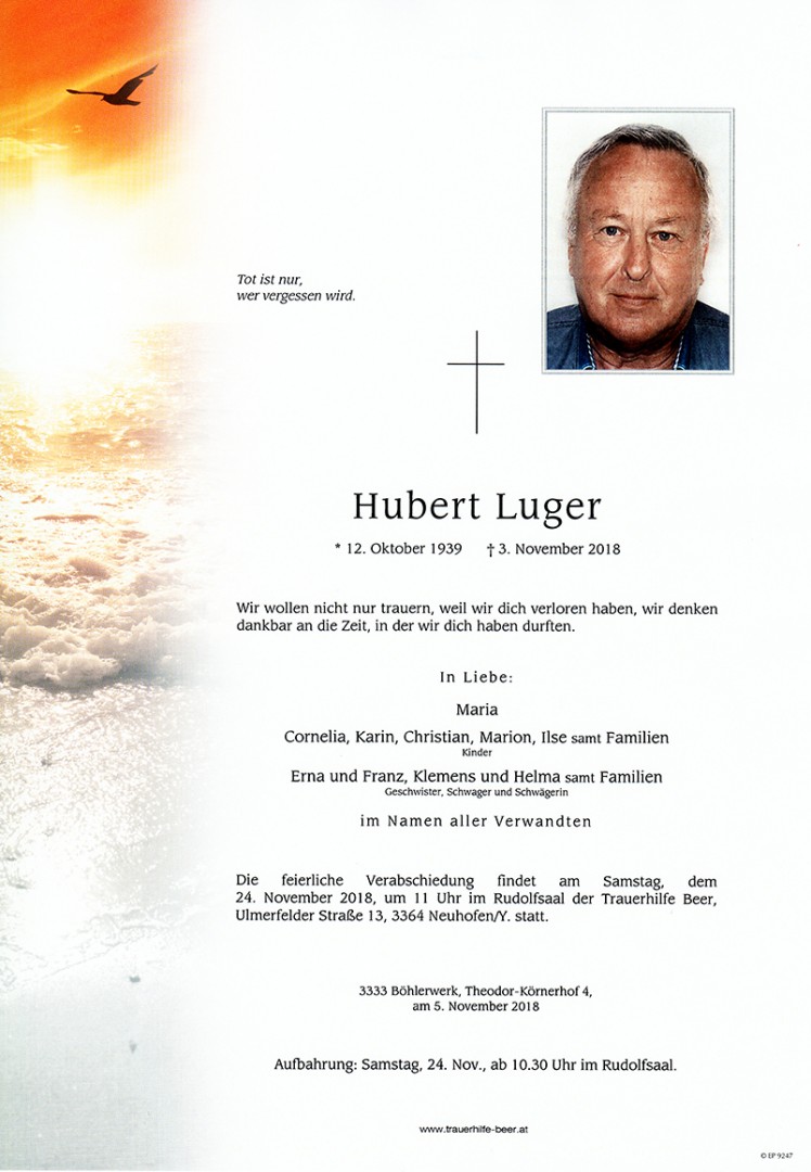 Parte Hubert Luger