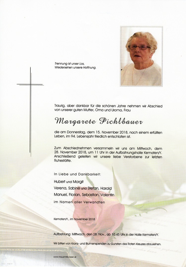 Parte Margarete Pichlbauer