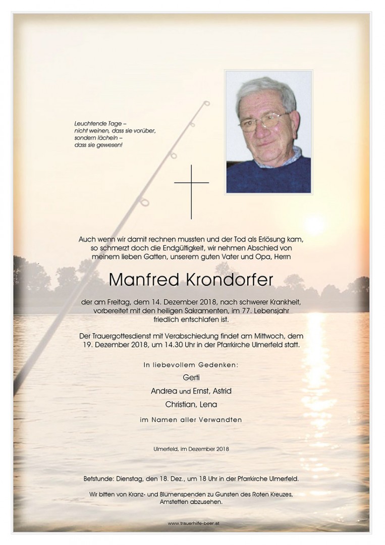 Parte Manfred Krondorfer