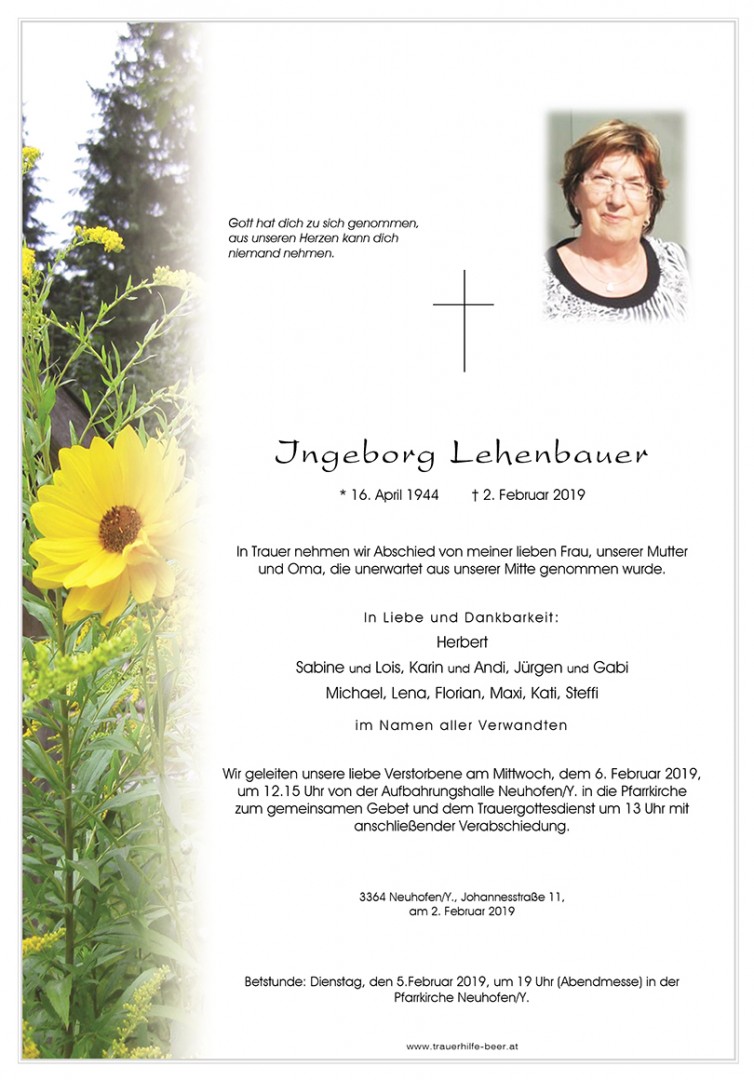 Parte Ingeborg Lehenbauer