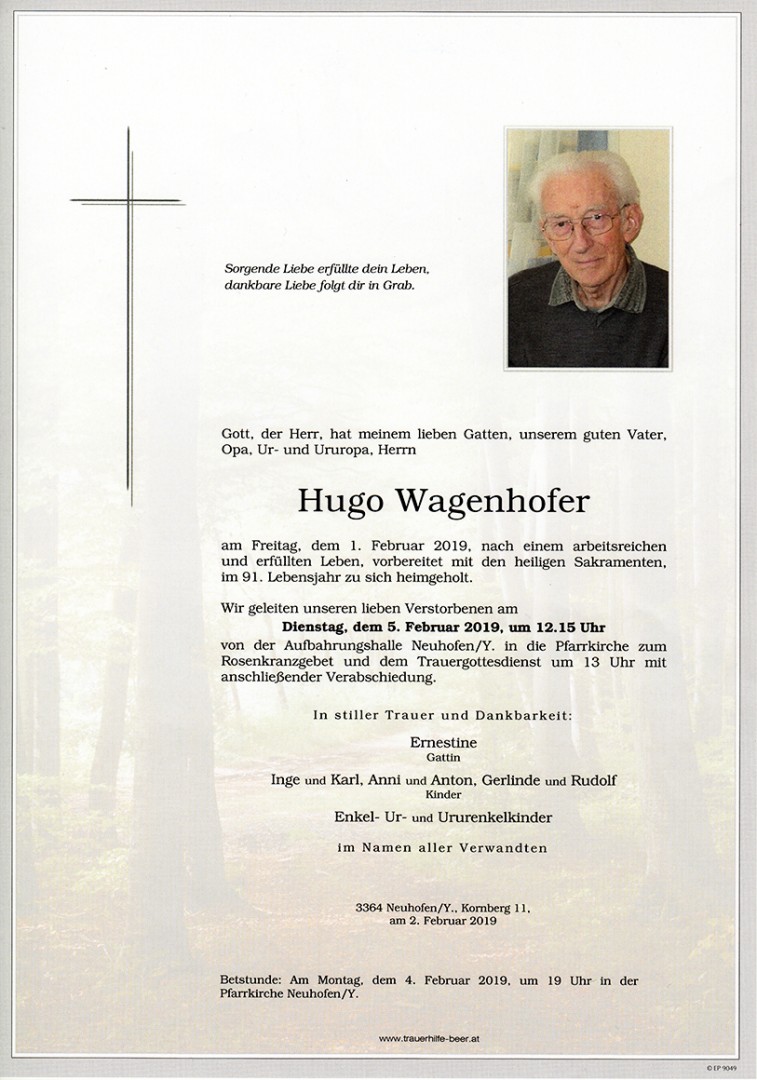 Parte Hugo Wagenhofer