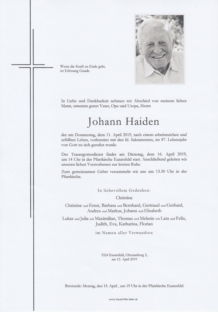 Parte Johann Haiden