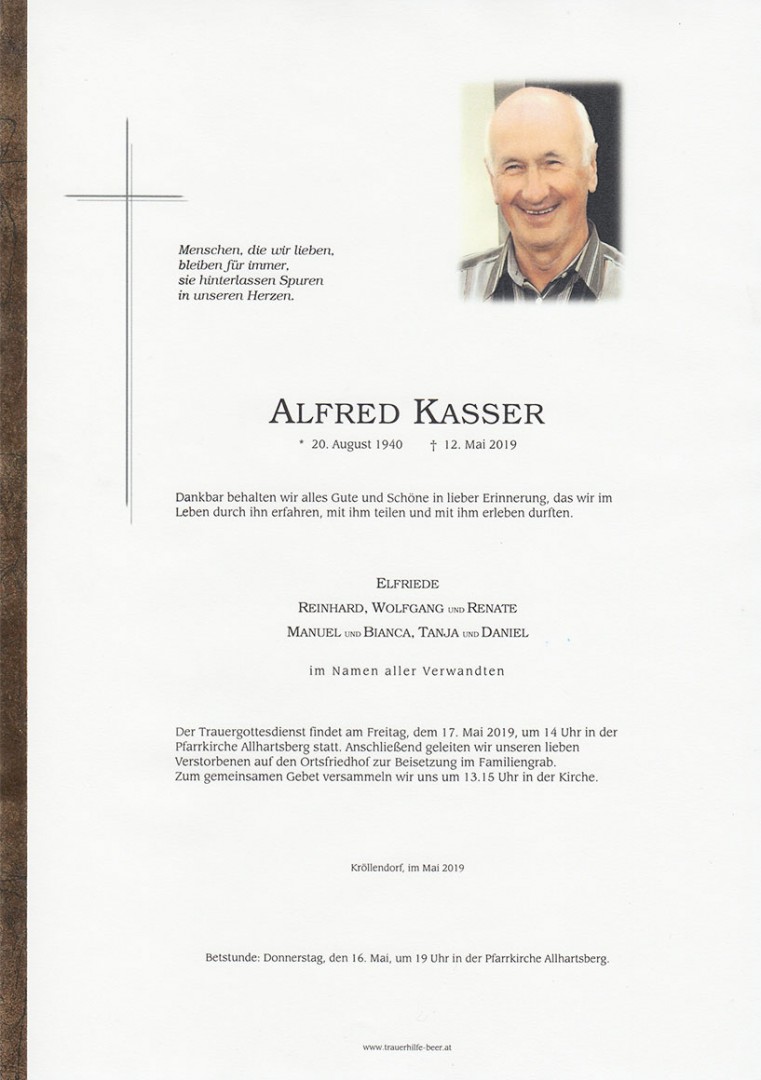 Parte Alfred Kasser