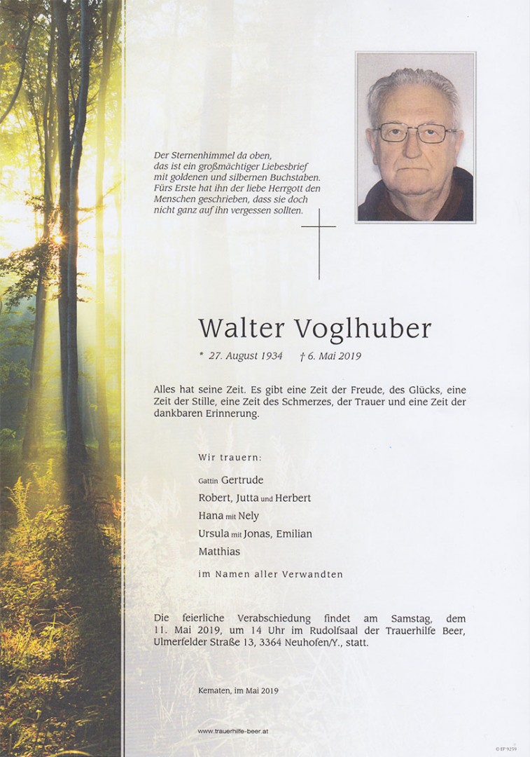 Parte Walter Voglhuber