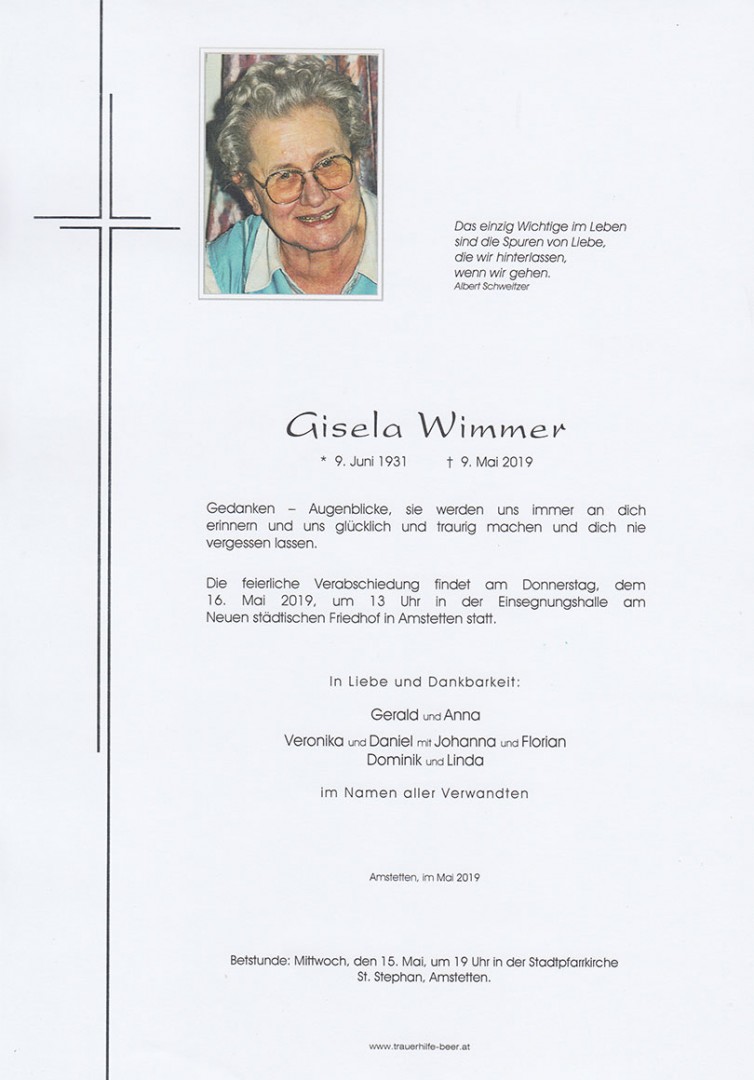 Parte Gisela Wimmer