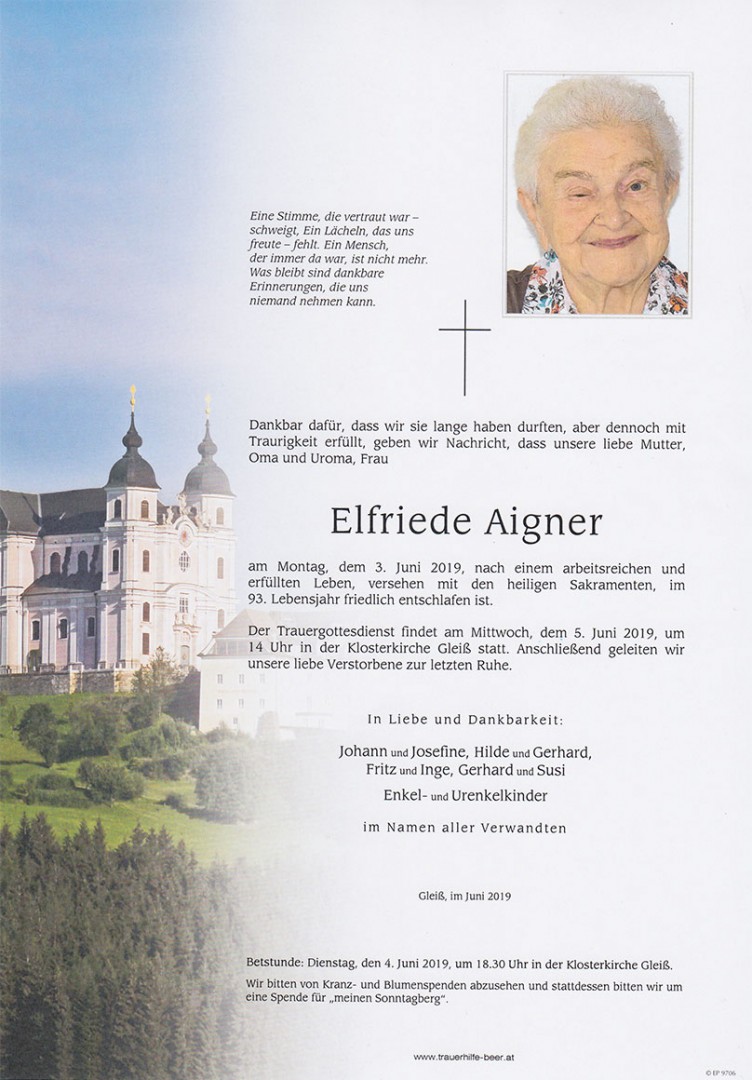 Parte Elfriede Aigner