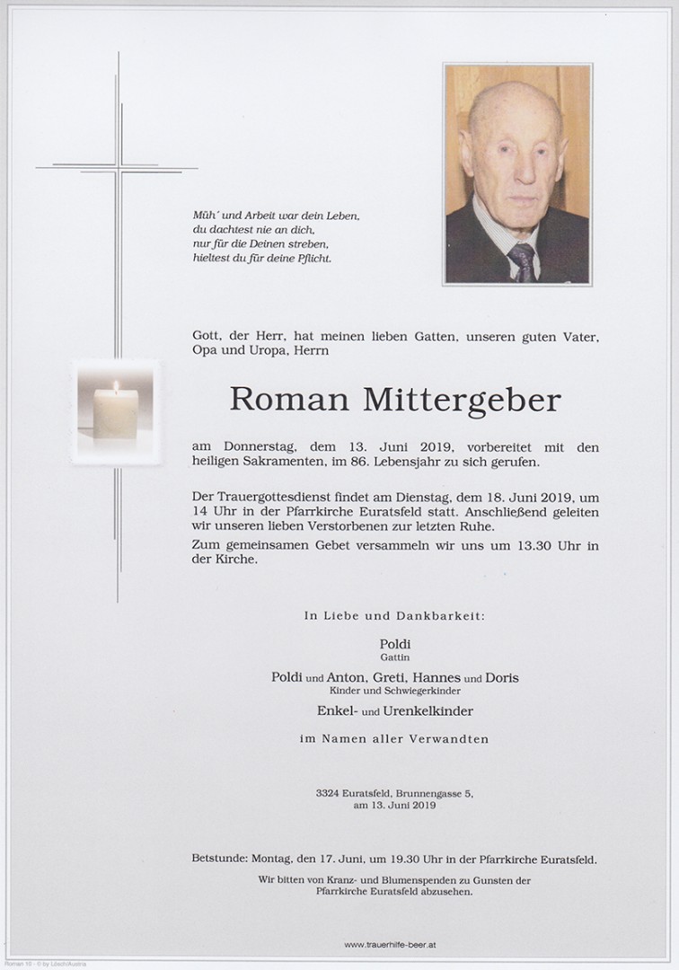 Parte Roman Mittergeber