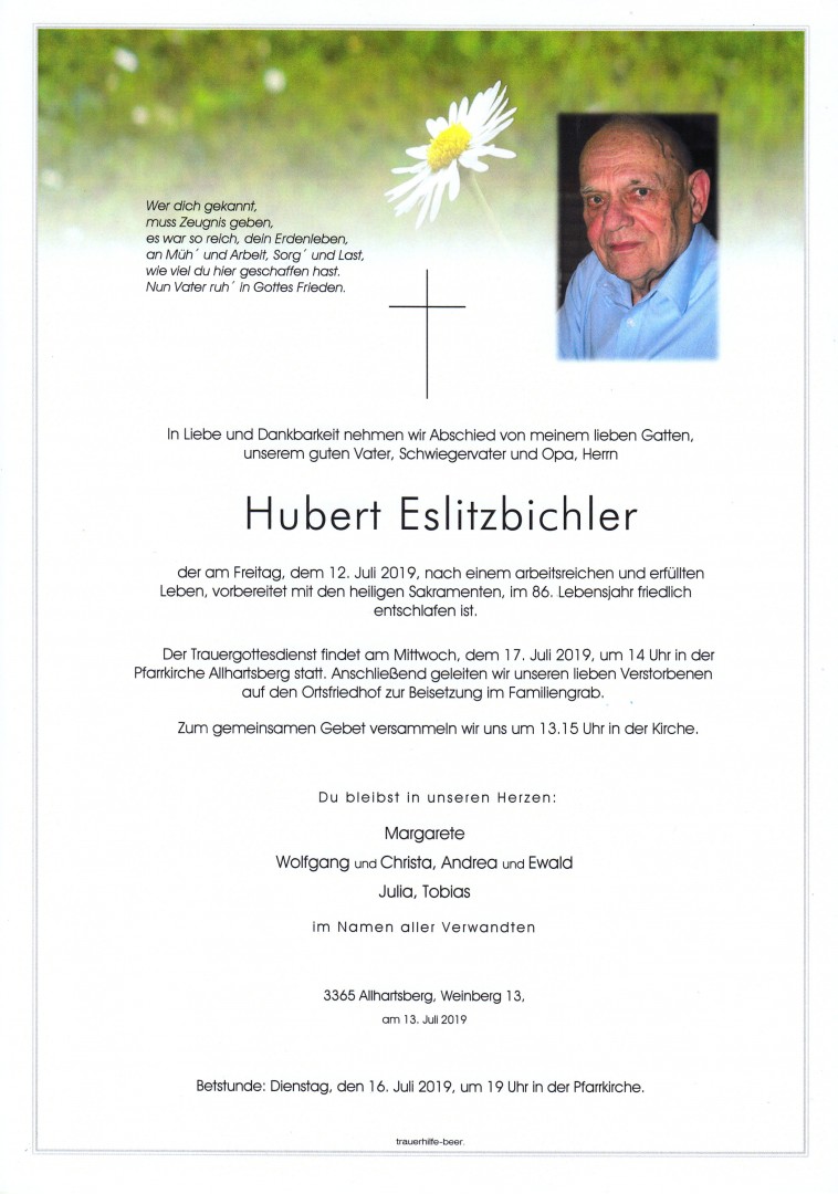 Parte Hubert Eslitzbichler