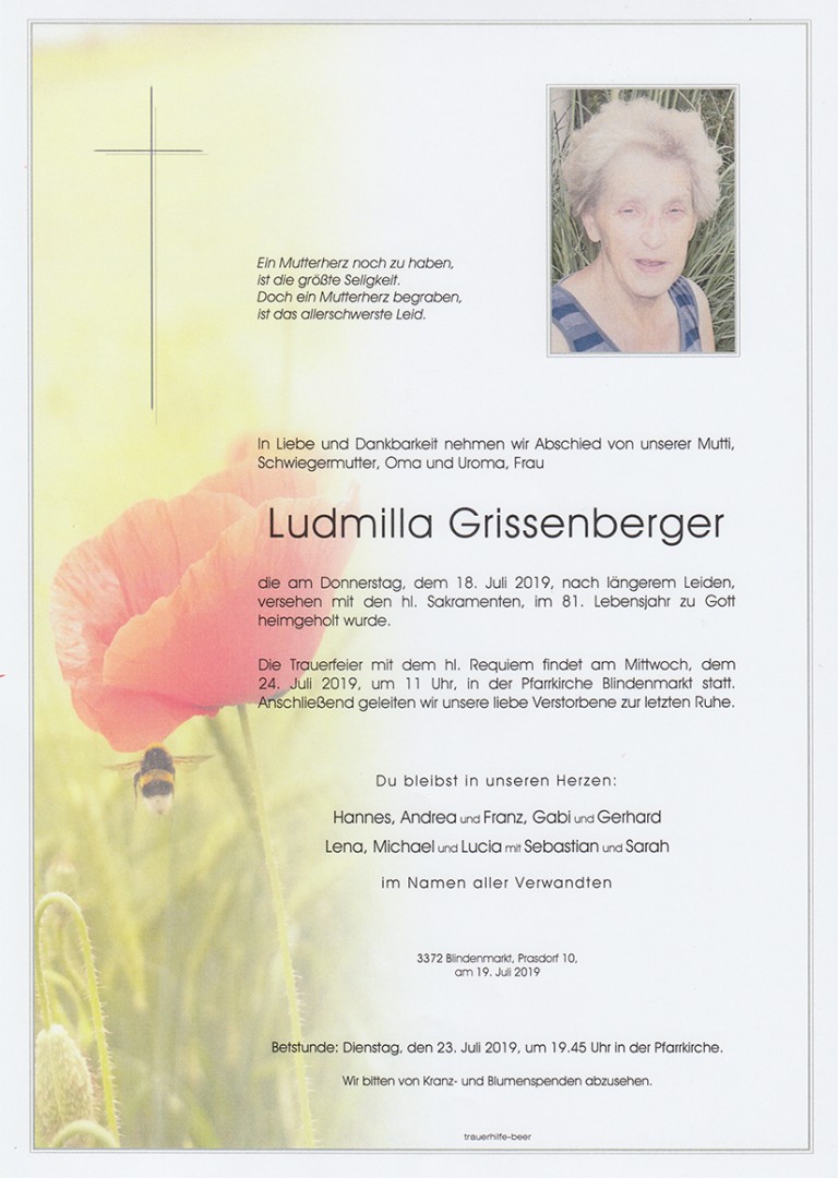 Parte Ludmilla Grissenberger