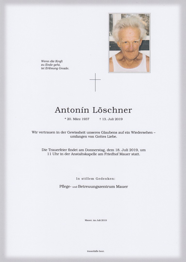 Parte Antonin Löschner
