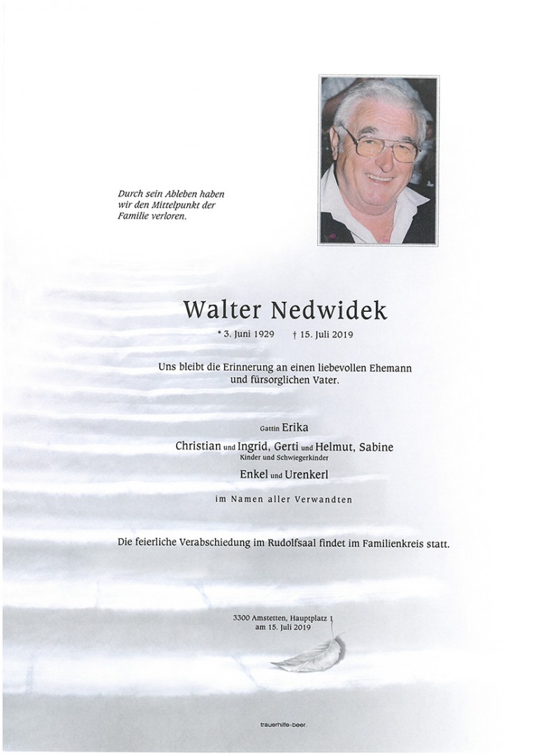 Parte Walter Nedwidek