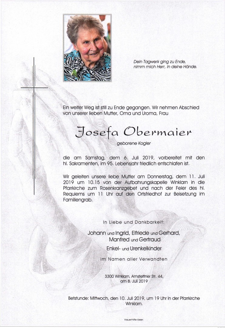 Parte Josefa Obermaier