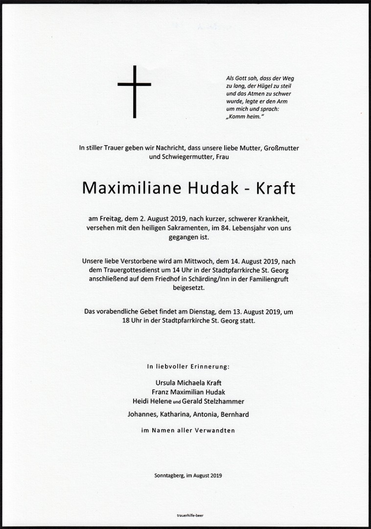 Parte Maximiliane Hudak-Kraft