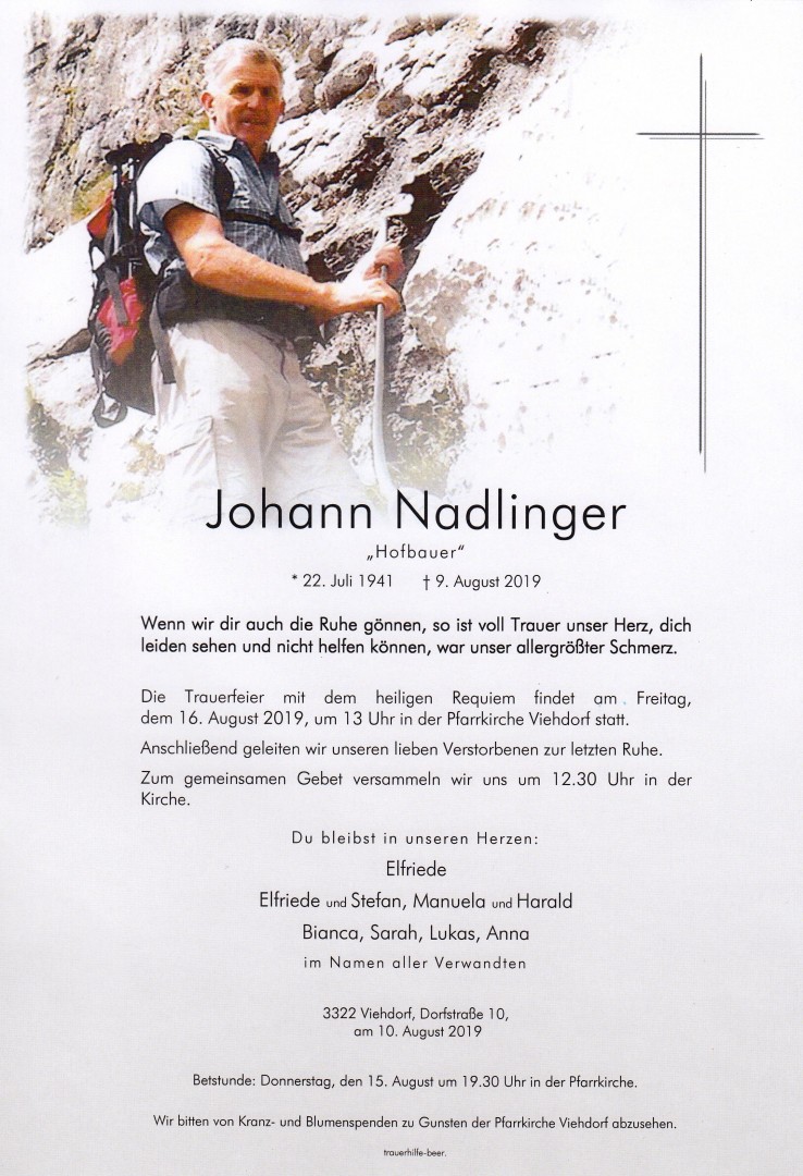 Parte Johann Nadlinger