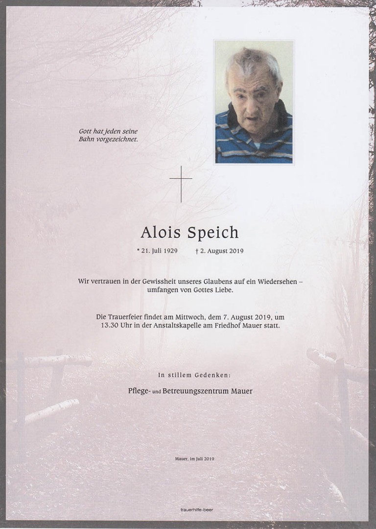 Parte Alois Speich