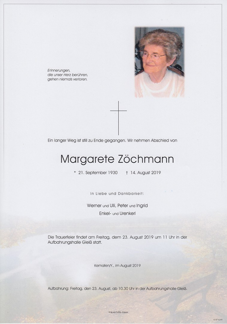 Parte Margarete Zöchmann