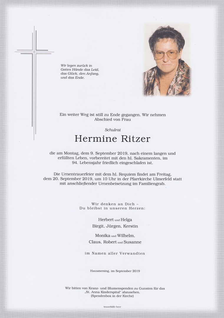 Parte Hermine Ritzer