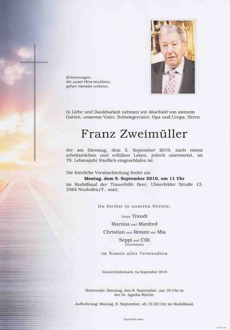 Parte Franz Zweimüller