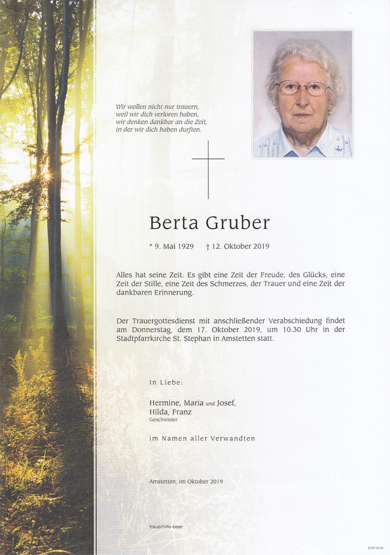 Parte Berta Gruber