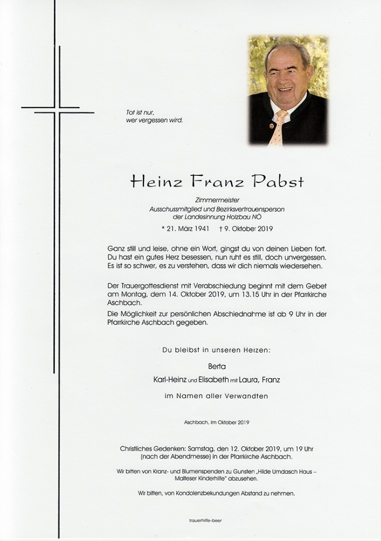 Parte Heinz Franz Pabst