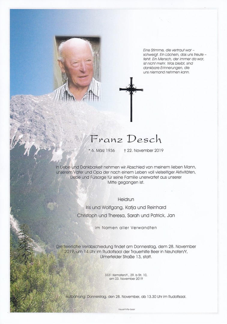 Parte Franz Desch