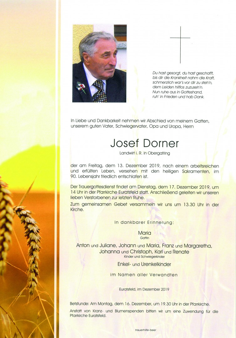 Parte Josef Dorner