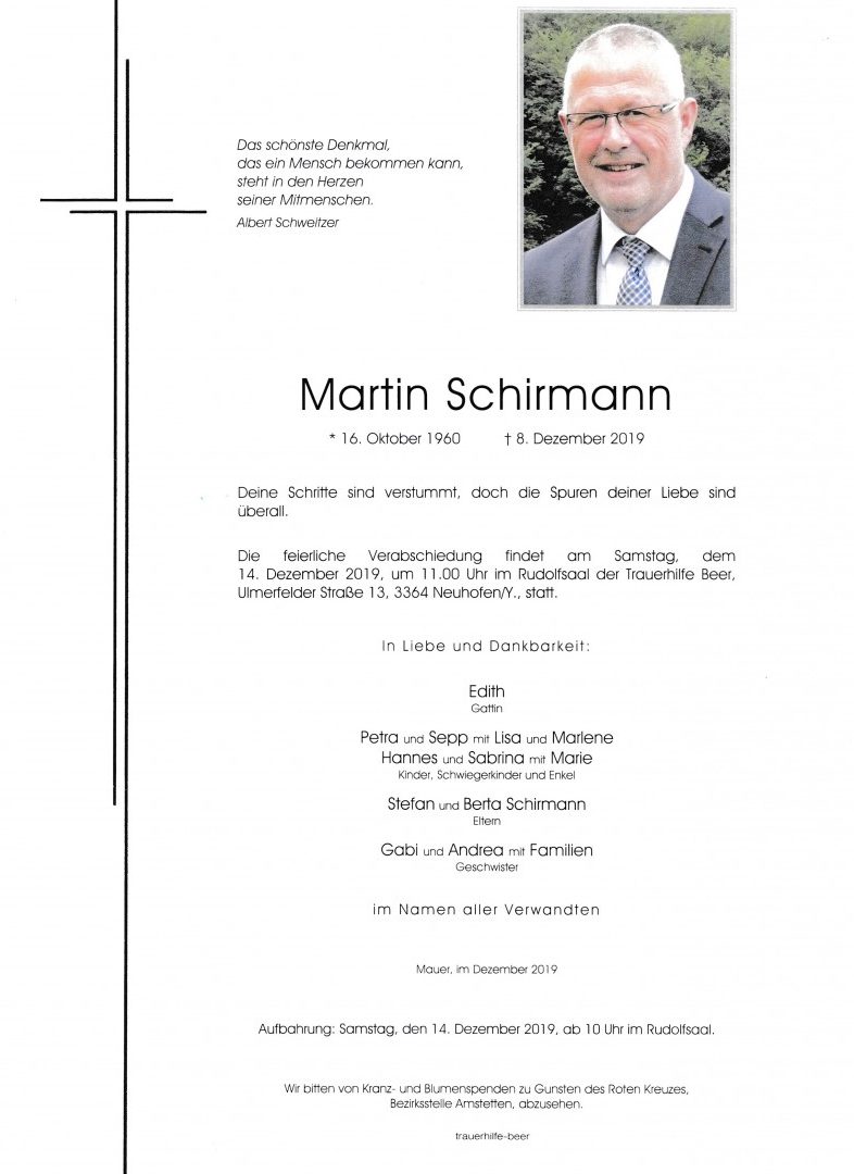 Parte Martin Schirmann