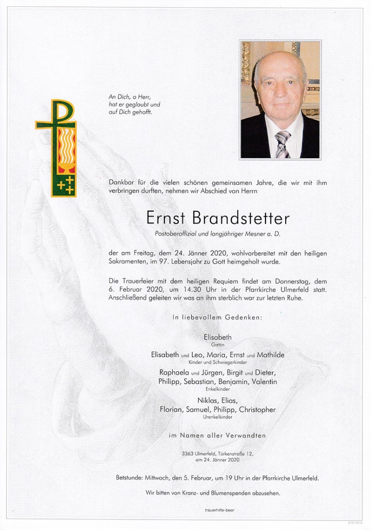 Parte Ernst Brandstetter