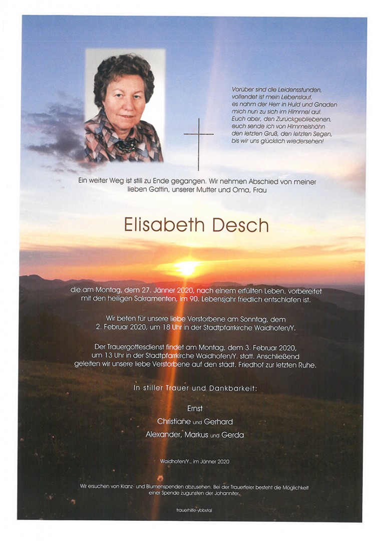 Parte Elisabeth Desch