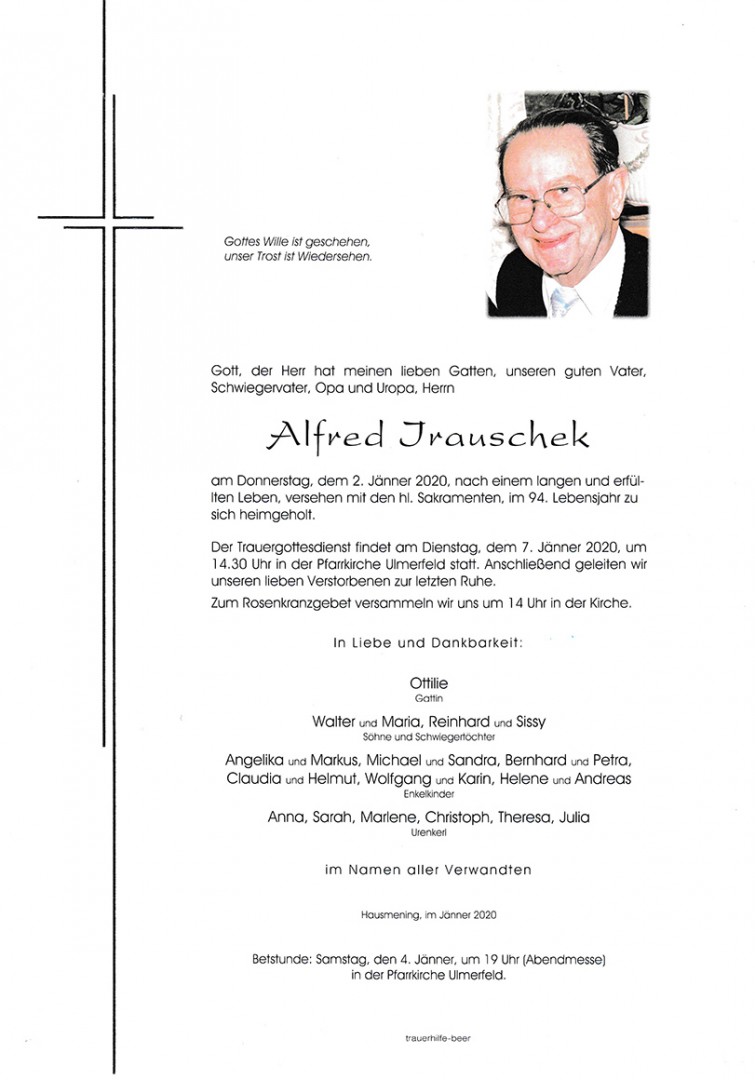 Parte Alfred Irauschek