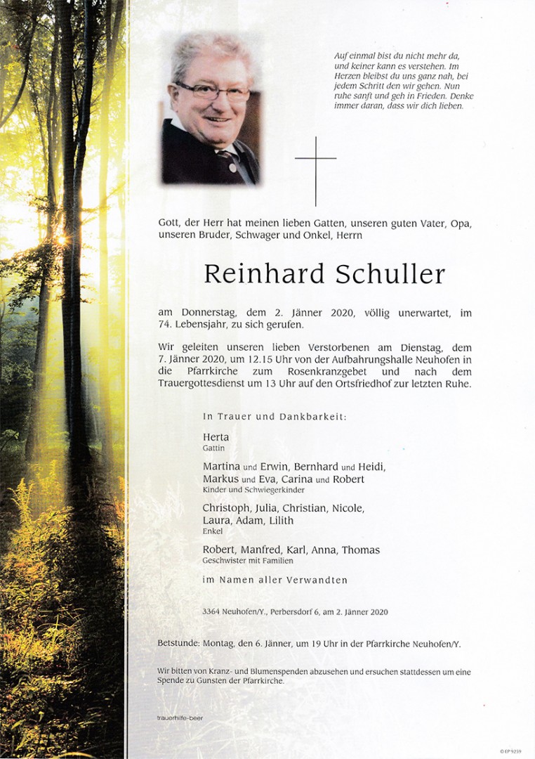 Parte Reinhard Schuller