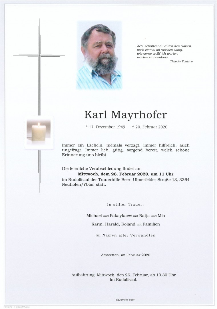 Parte Karl Mayrhofer
