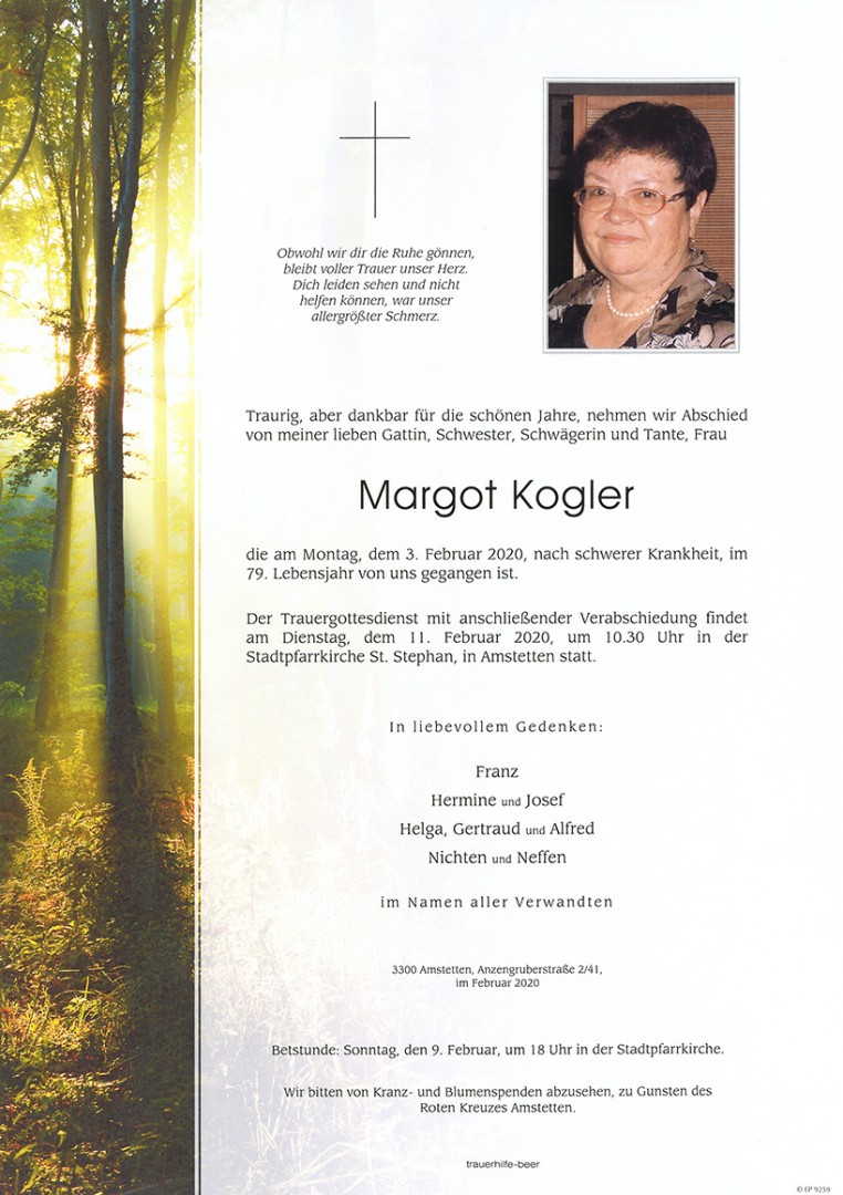 Parte Margot Kogler