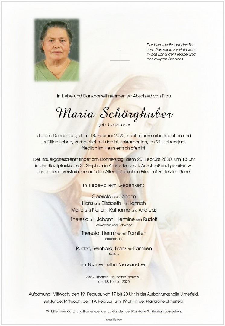 Parte Maria Schörghuber
