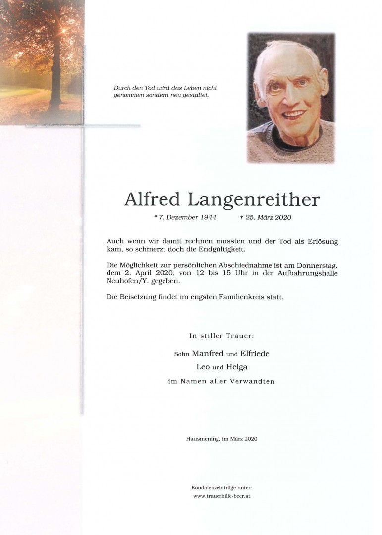 Parte Alfred Langenreither