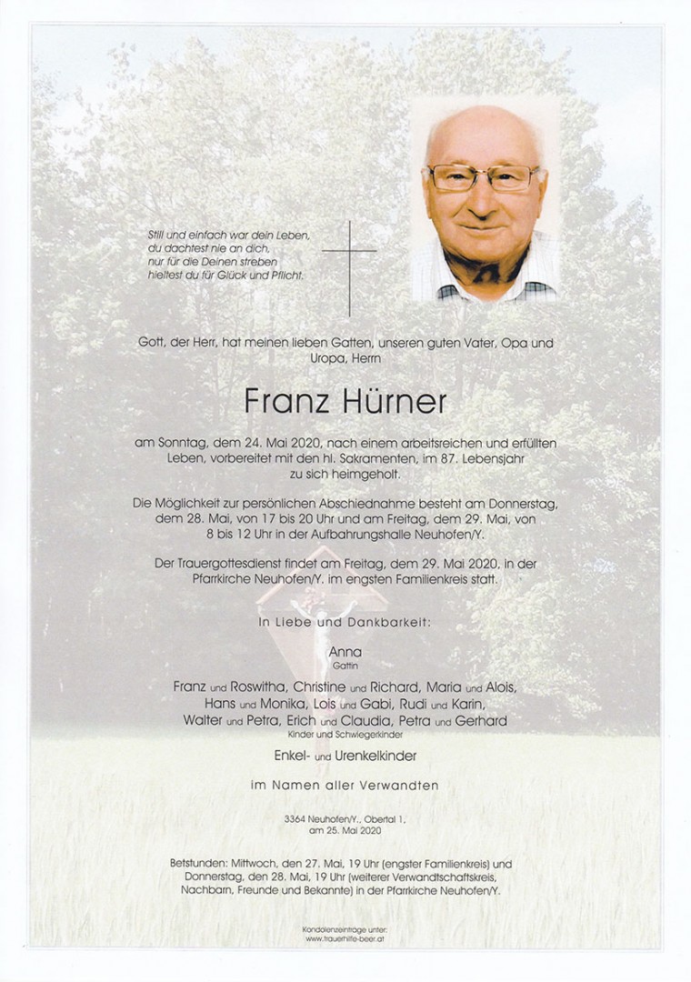 Parte Franz Hürner