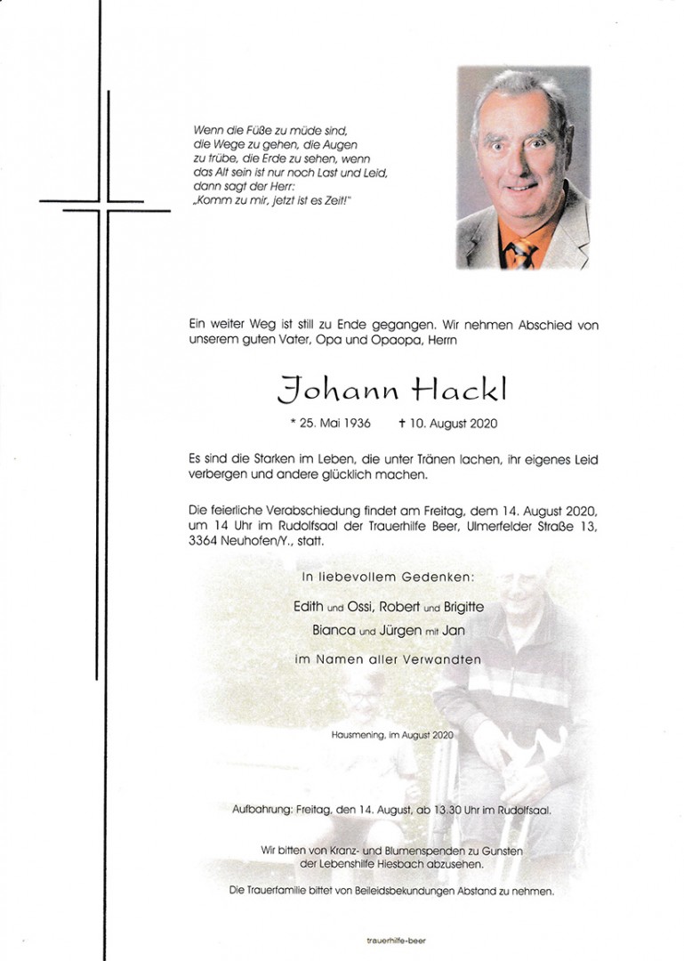 Parte Johann Hackl