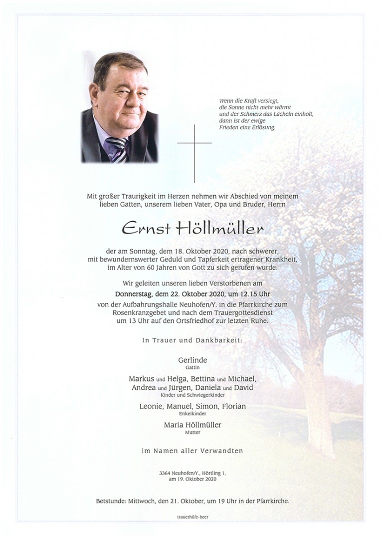 Parte Ernst Höllmüller