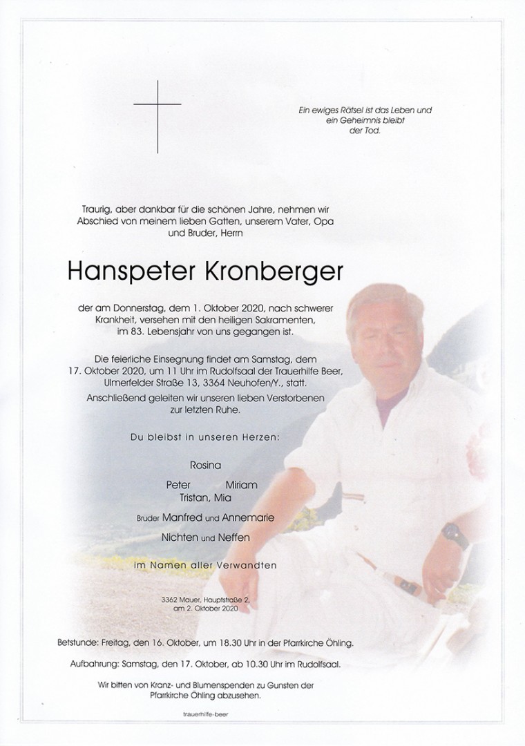 Parte Hanspeter Kronberger