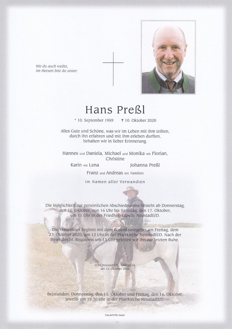Parte Hans Preßl