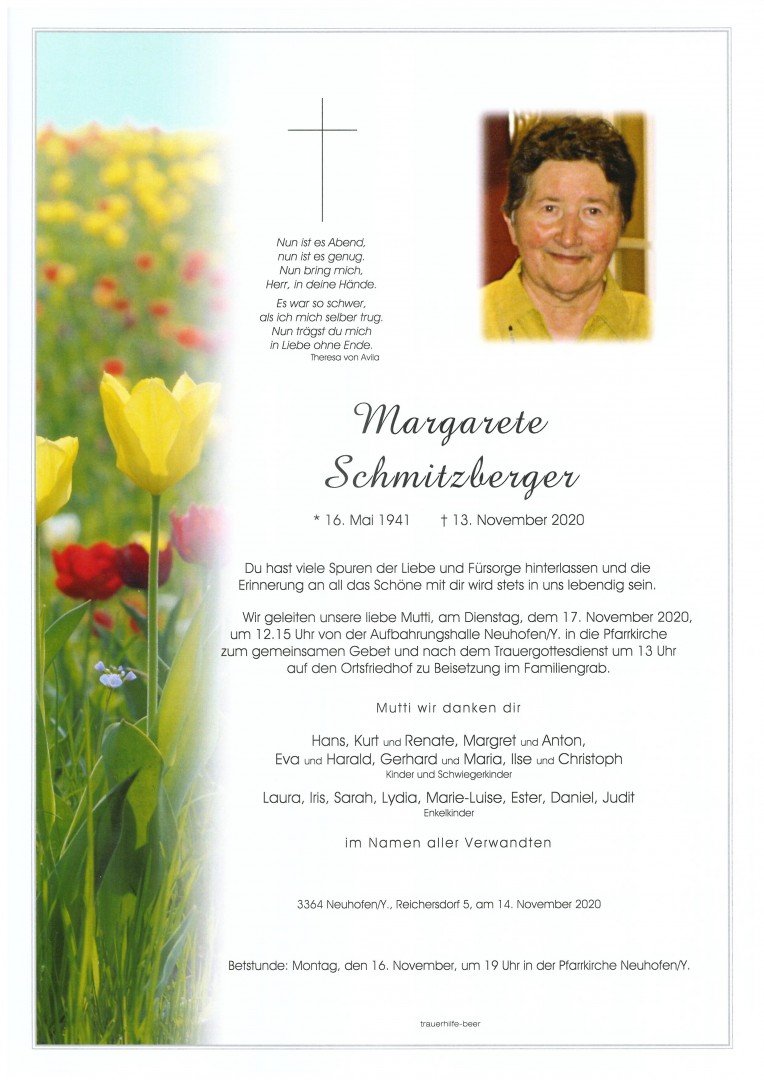 Parte Margarete Schmitzberger