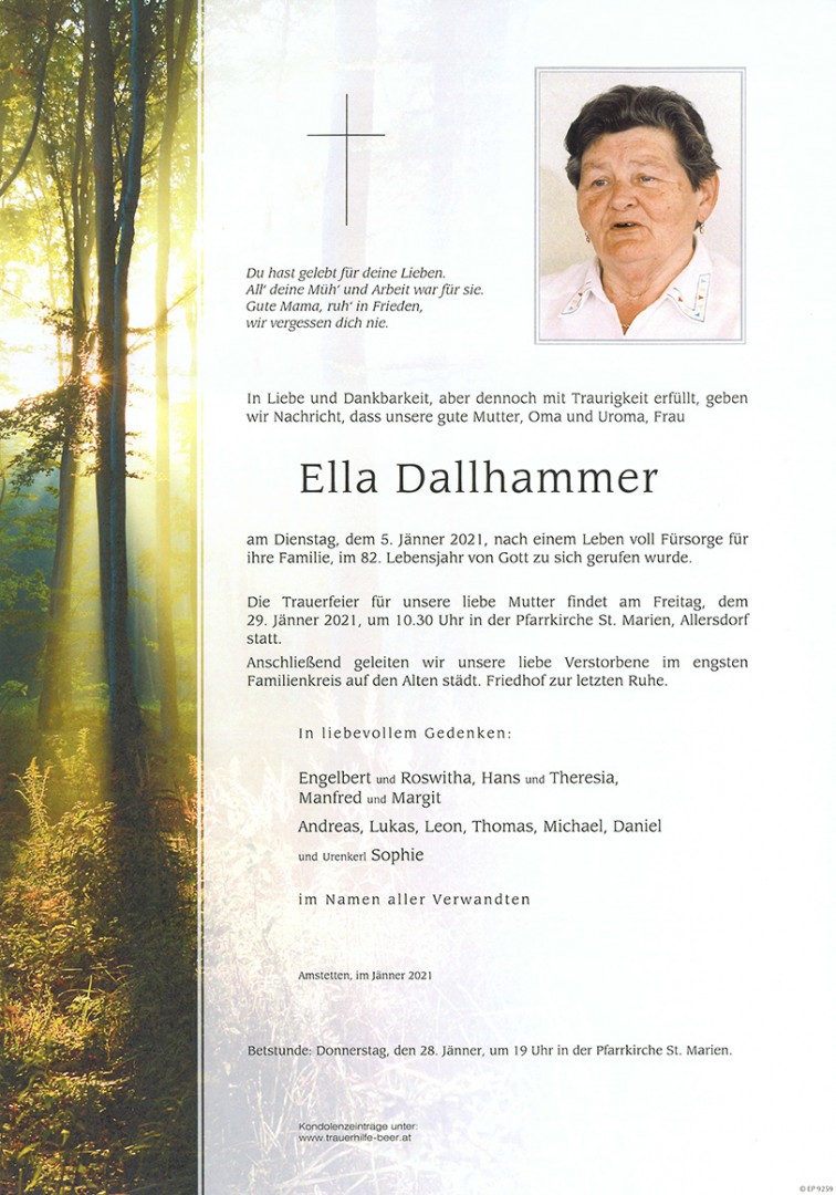 Parte Ella Dallhammer