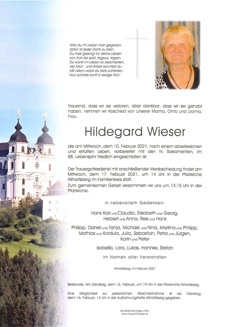 Parte Hildegard Wieser